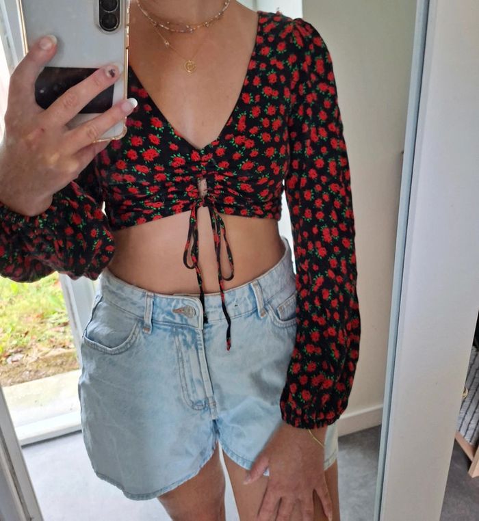Haut crop top - photo numéro 3