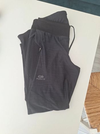 Legging de sport noir taille 38 kalenji
