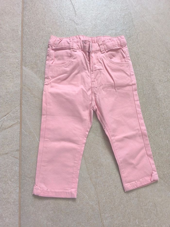 Lot 2 jeans 9 mois tex - photo numéro 2