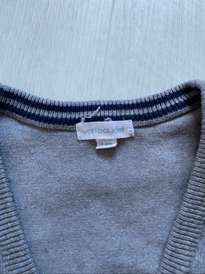 Gilet fin vertbaudet - photo numéro 2