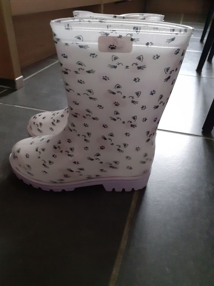 Bottes de pluie chat - photo numéro 2