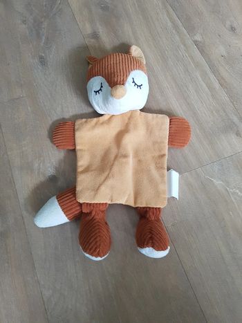 Doudou plat renard