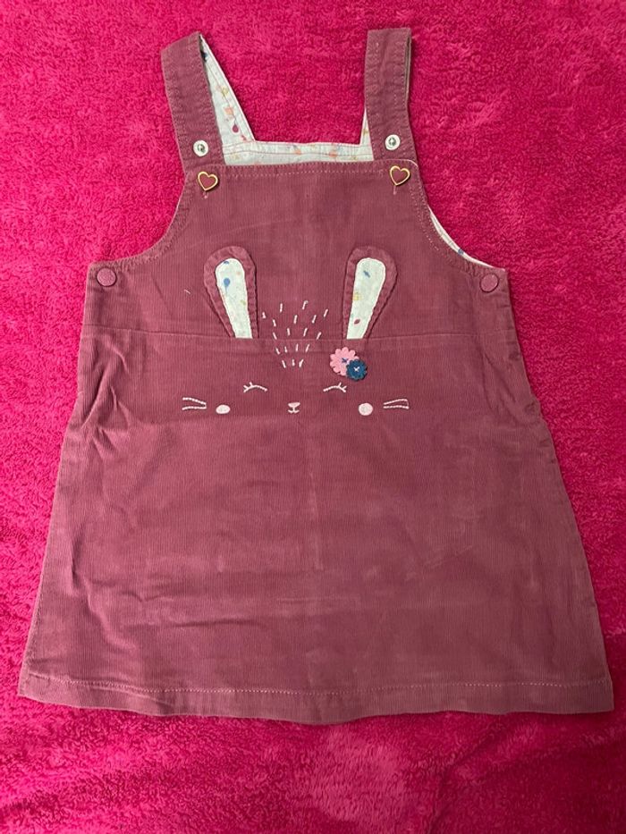 Robe salopette SGMJ 18 mois - 80 cm