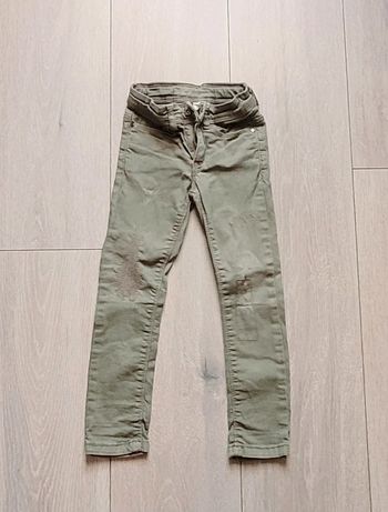 Pantalon slim vert tres mode. Fille 4 ans. Marque Tape à l'oeil