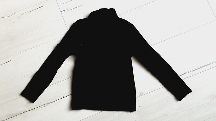 Vêtement garçon tee-shirt manches longues sous-pull noir Kiabi 6 ans Neuf - photo numéro 3