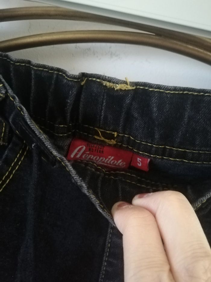 Jeans/ Jegging noir T5ans - photo numéro 3