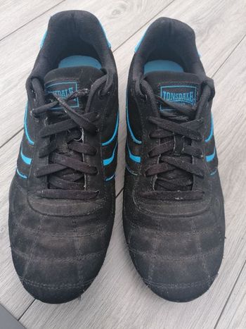 Baskets noir et bleu Lonsdale 44