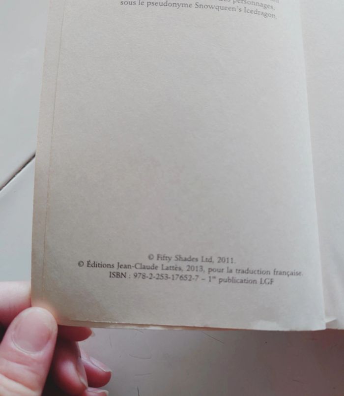 Cinquante nuances plus claires - photo numéro 2