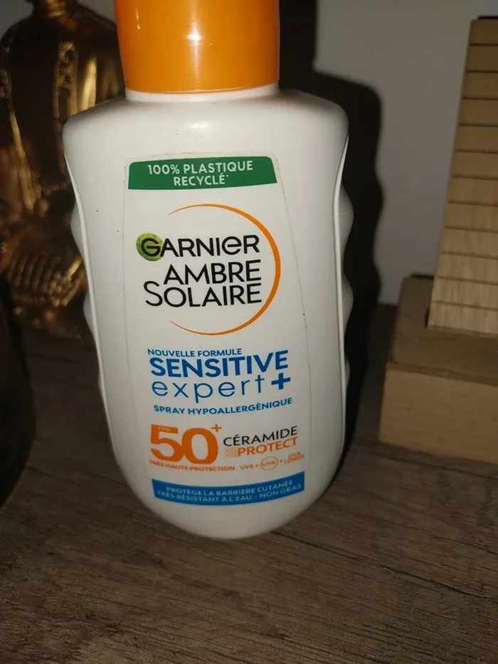 Crème solaire Garnier Sensitive expert + 50 - photo numéro 2