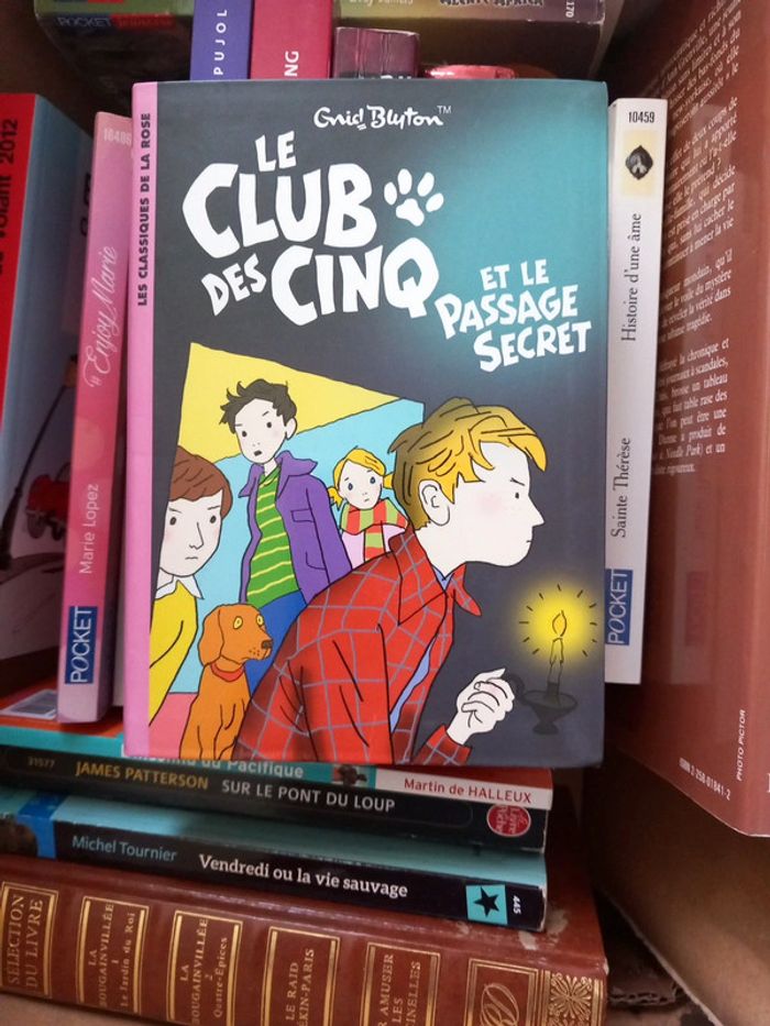 Le club des cinq et le passage secret