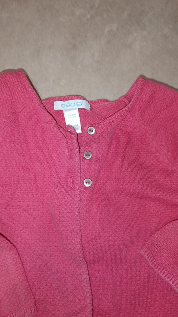 Petit gilet fin taille 12 mois obaibi - photo numéro 2