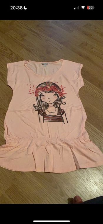 Tunique 12 ans orchestra rose