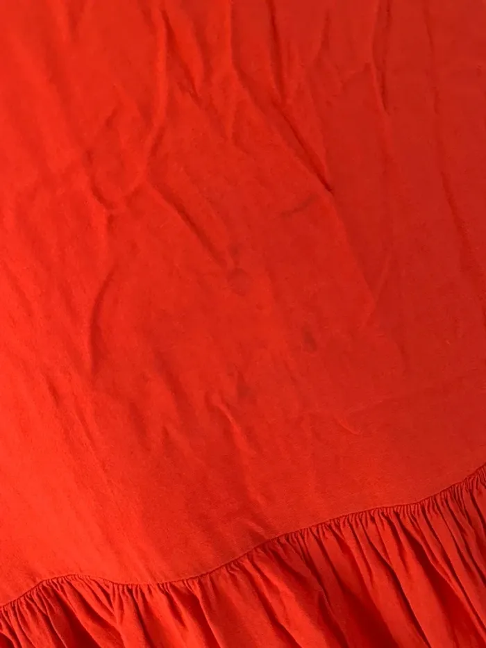 Robe longue rouge - Taille Unique - photo numéro 4