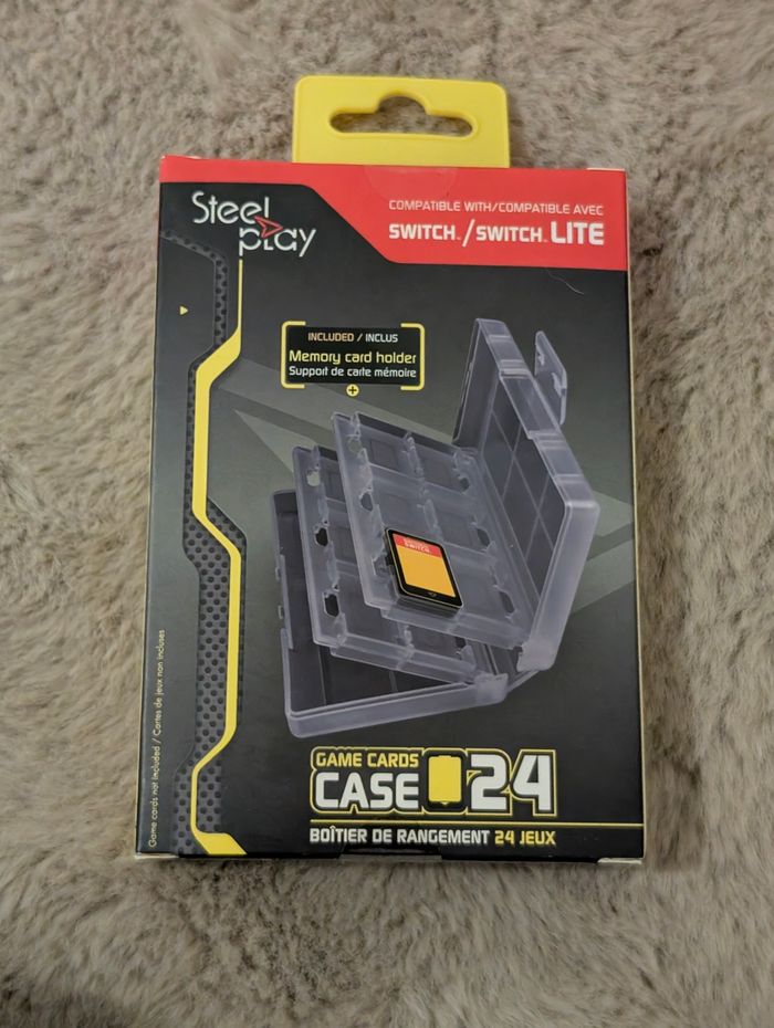 Pack Nintendo Switch + accessoires (verre trempé, boîtier jeux)  Excellent état - photo numéro 3