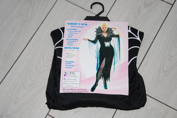 Déguisement veuve noir halloween femme S/M