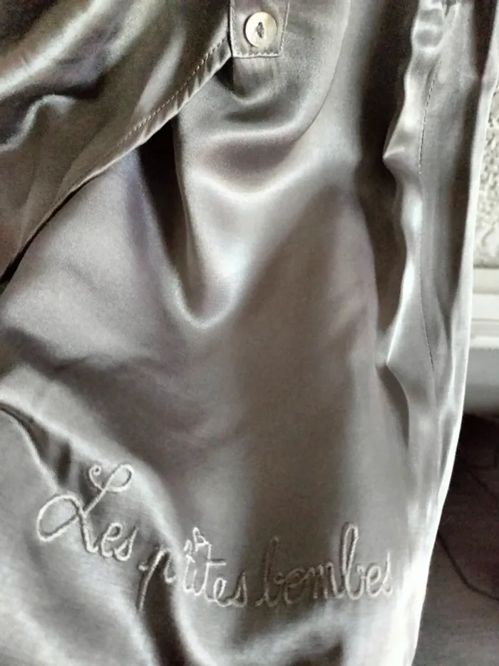 Robe en satin avec gilet les petites bombes - photo numéro 4