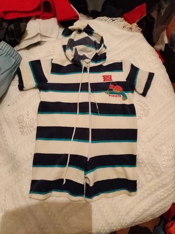 Pyjacourt vintage velours 86 cm 12/18 mois