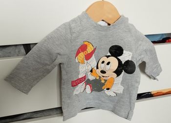 T-shirt ML garçon 3 mois Disney Mickey