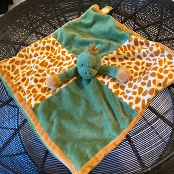 Doudou plat tortue de secours