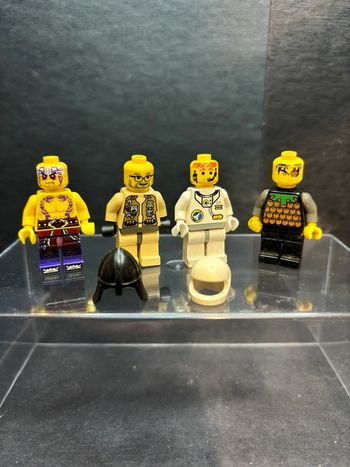 Lot de 4 minifig mini figure figurine lego