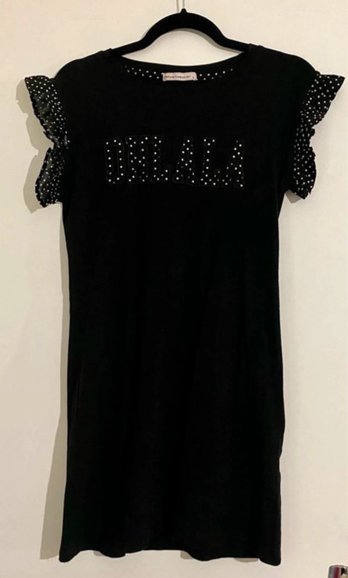 Petite robe droite courte sans manches taille 36-38 - photo numéro 2
