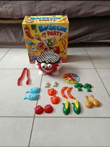 Jeu de société barbecue party .