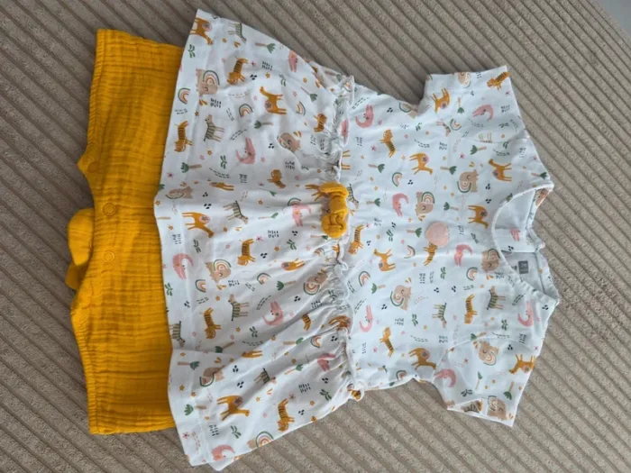 Combinaison short fille