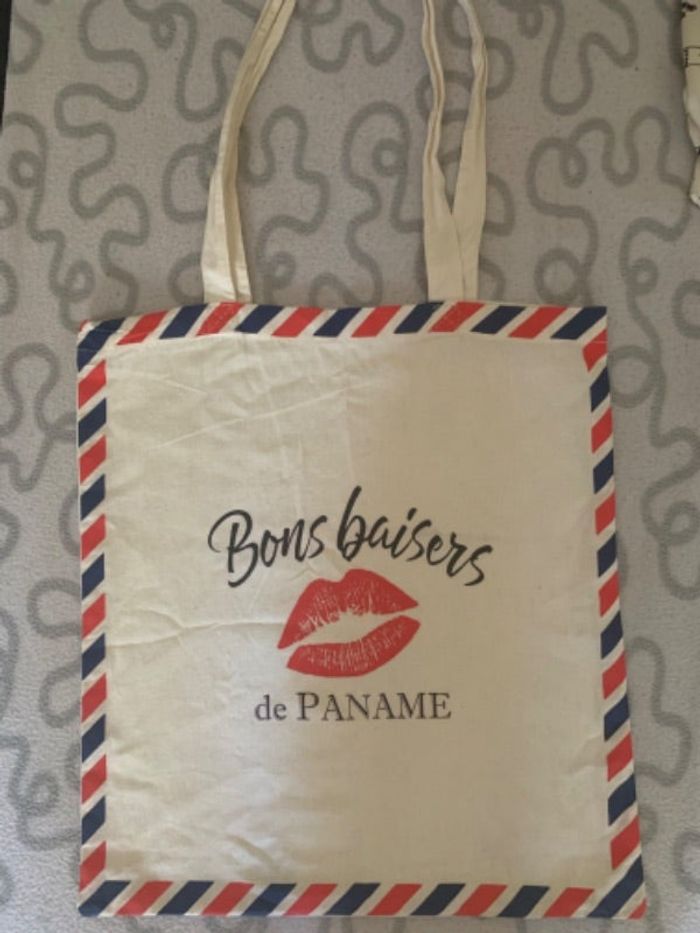 Tote bag bons baisers de paname