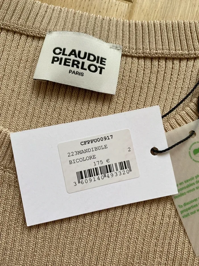 Pull marinière rayé Claudie pierlot - photo numéro 4