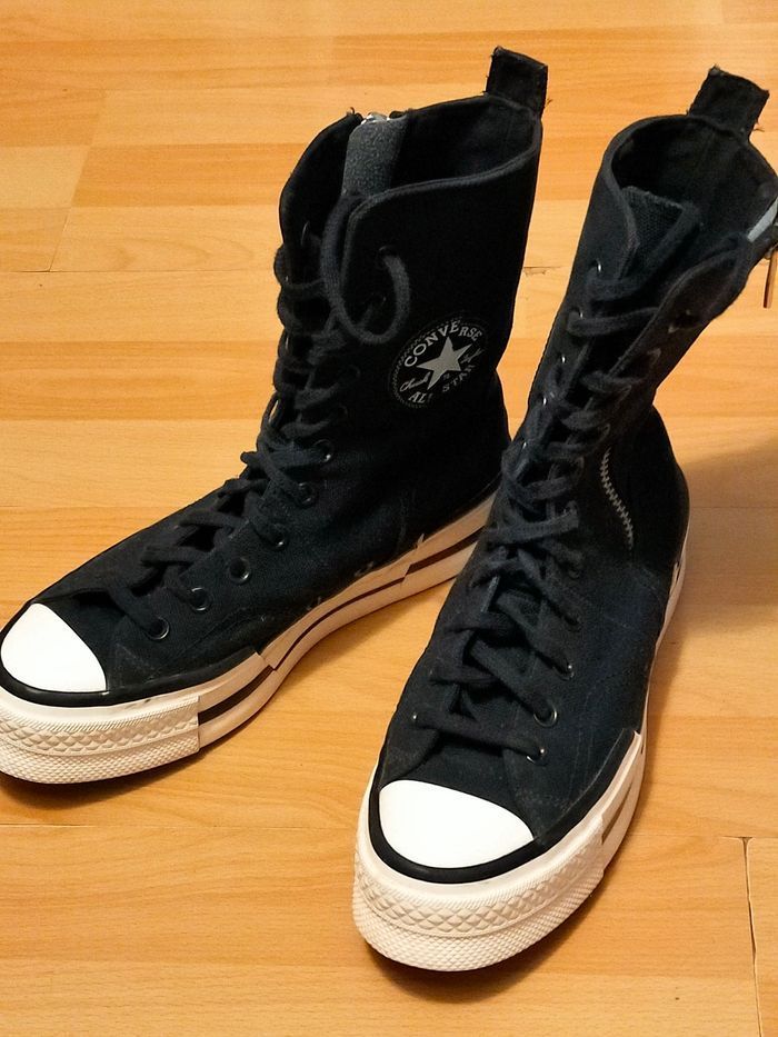 Converse plateforme pointure 41 noires - photo numéro 2