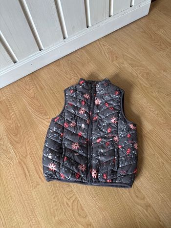 Doudoune sans manches grise tape à l’œil 6 ans