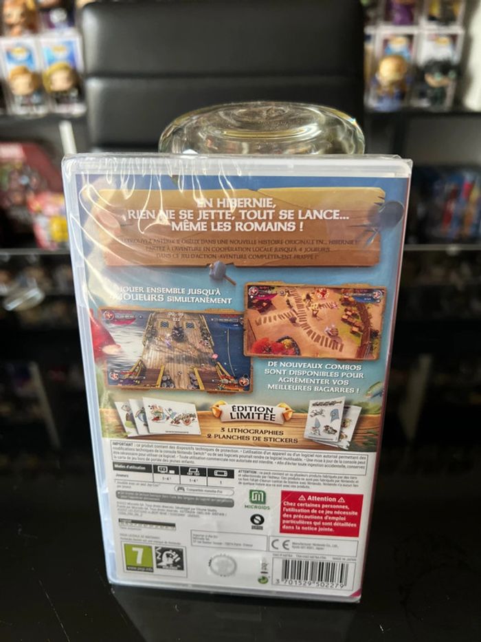 Jeu Nintendo switch Astérix et obelix le bélier d hibernie - photo numéro 2