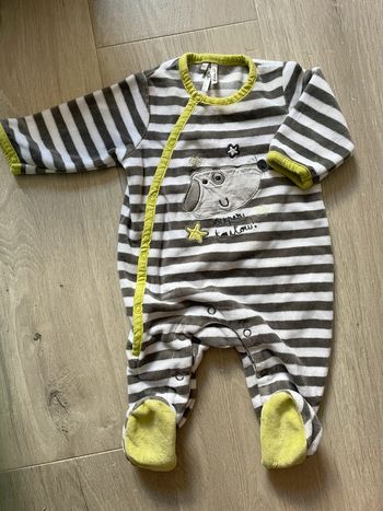 Pyjama 3M orchestra rayé