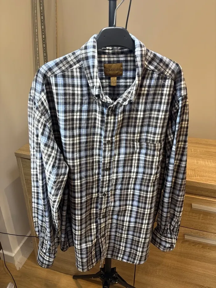 Chemise pour homme manche longue St John’s Bay taille grand L