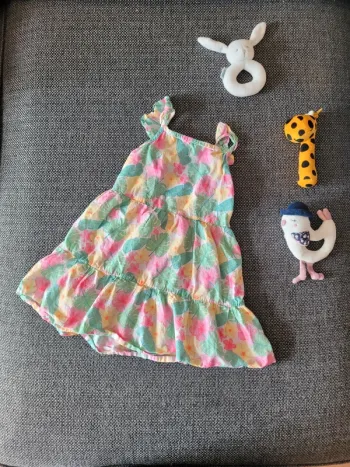 Robe à bretelles 4-5 ans 110 cm
