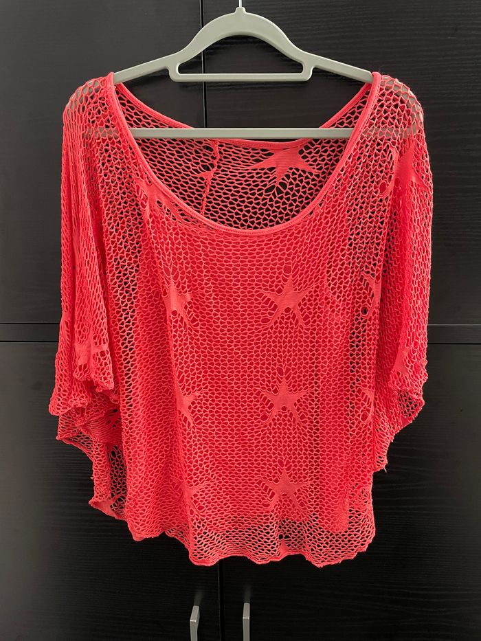 Tee-shirt corail - photo numéro 3