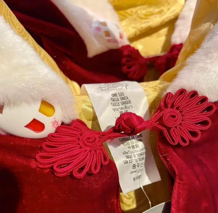 Cape adulte belle de Noël disney - photo numéro 2