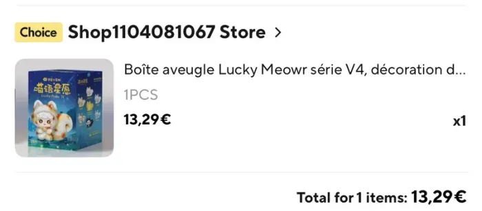 Lucky meow blind box - photo numéro 3