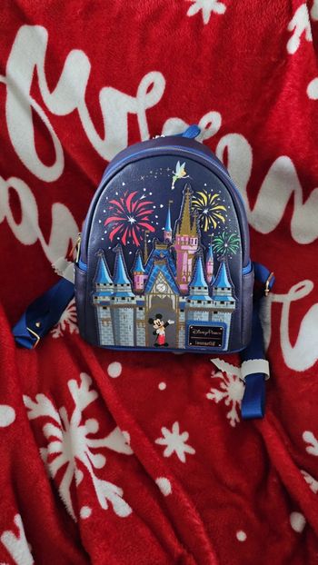 Loungefly Disney – Mickey at Cinderella Castle – Neuf sous blister
