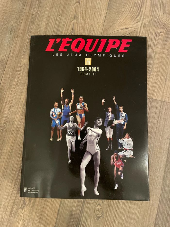 Livre l’Equipe les jeux olympiques 1964-2004