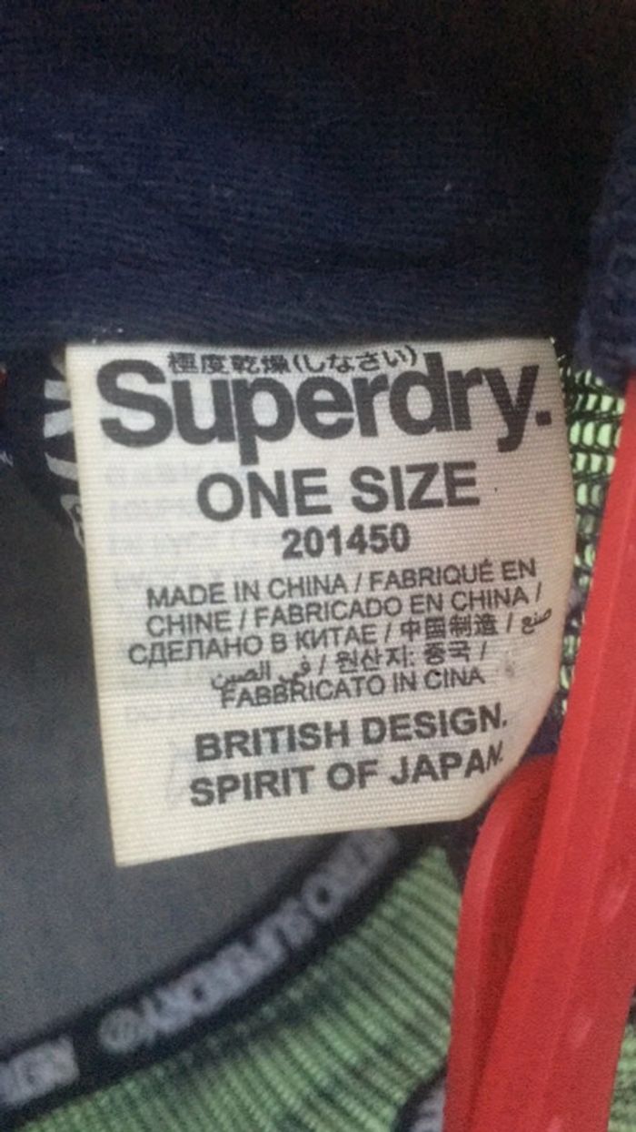 Casquette SuperDry - photo numéro 3
