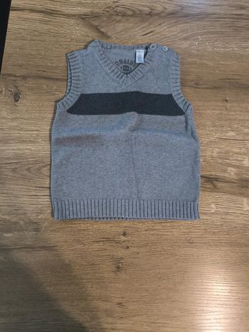 Pull sans manche bébé