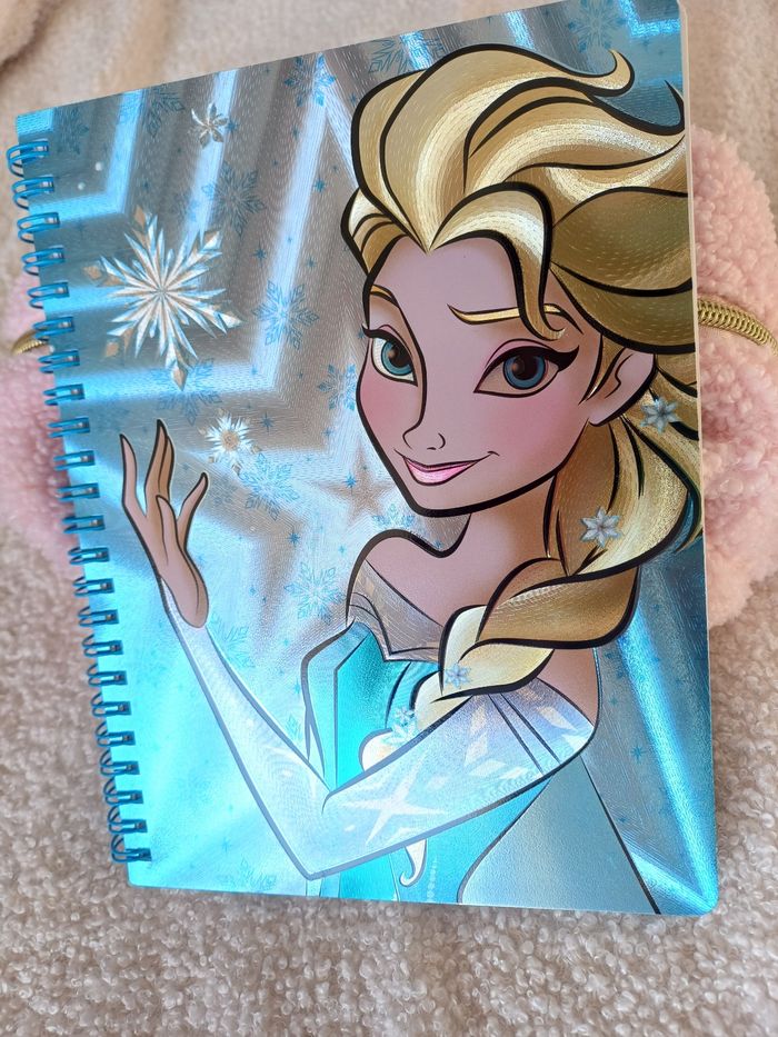 Carnet ultra brillant Reine des Neiges
