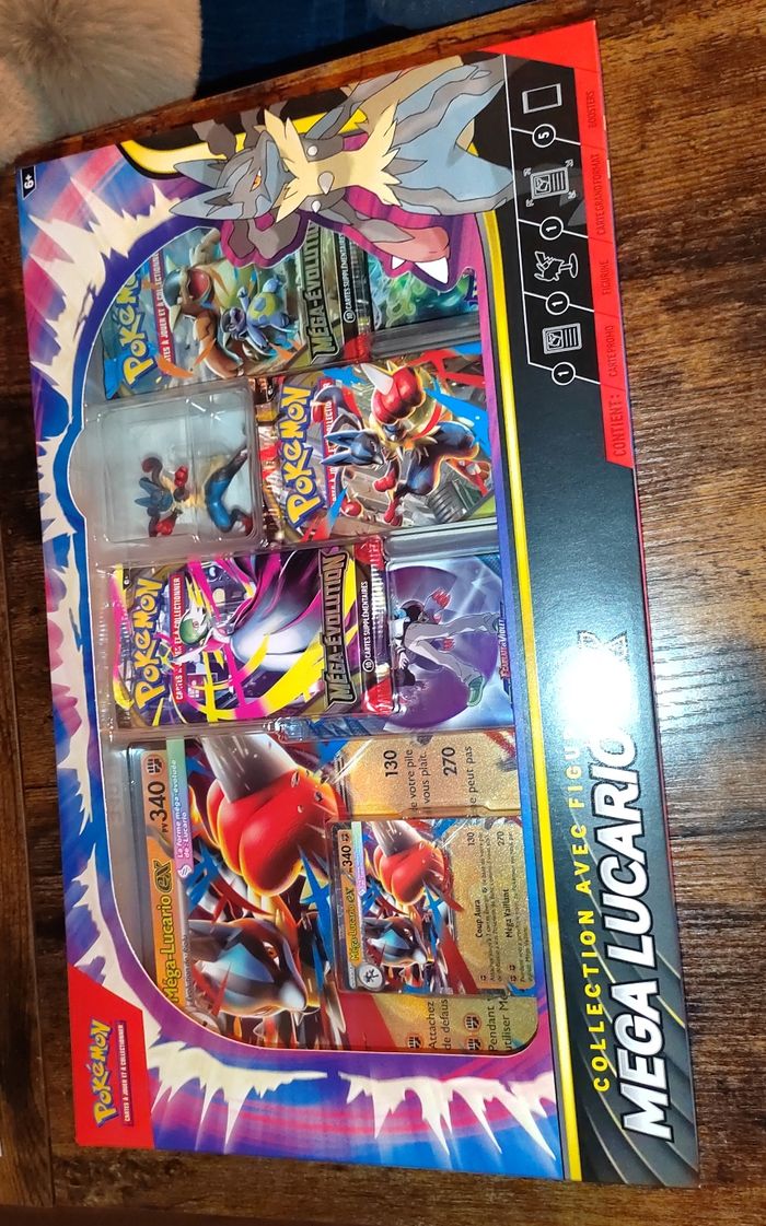 Coffret Pokémon méga lucario