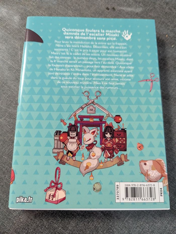 Manga toilet bound hanako kun Tome 2