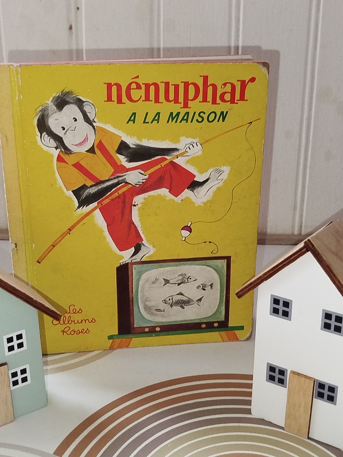 📚 Vintage Hachette Les albums Roses Nénuphar à la maison 🏠