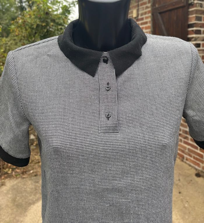 Top polo en maille – Taille 36 – Trafaluc Zara - photo numéro 3