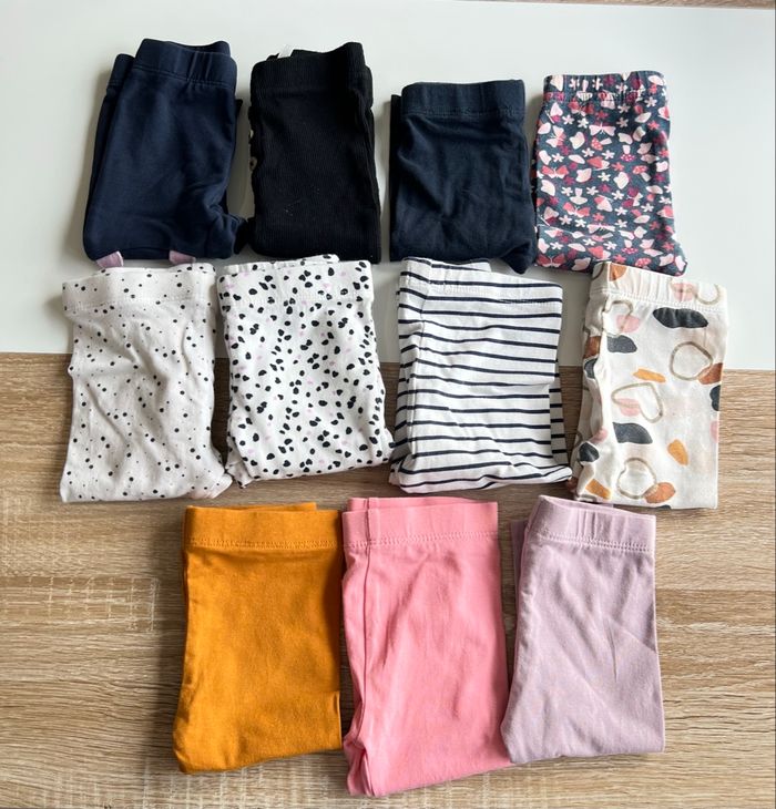 Lot legging fille 6 mois
