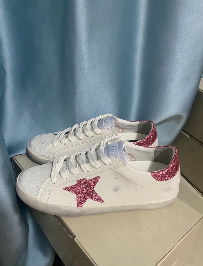 Baskets Golden Goose Super-Star à paillettes, pointure 39
