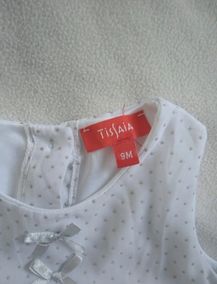 Robe blanche a strass - photo numéro 2